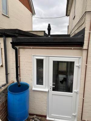 Close-board fencing installed along a rear garden boundary in Medway