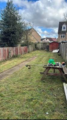 Garden waste cleared and removed from a Medway property