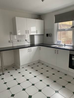 Bathroom flooring laid as part of a full refurbishment in Medway